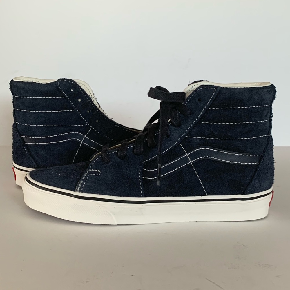 Vans Sk8-Hi (Hair Suede) Sky Captain Skate - Picture 1 of 8